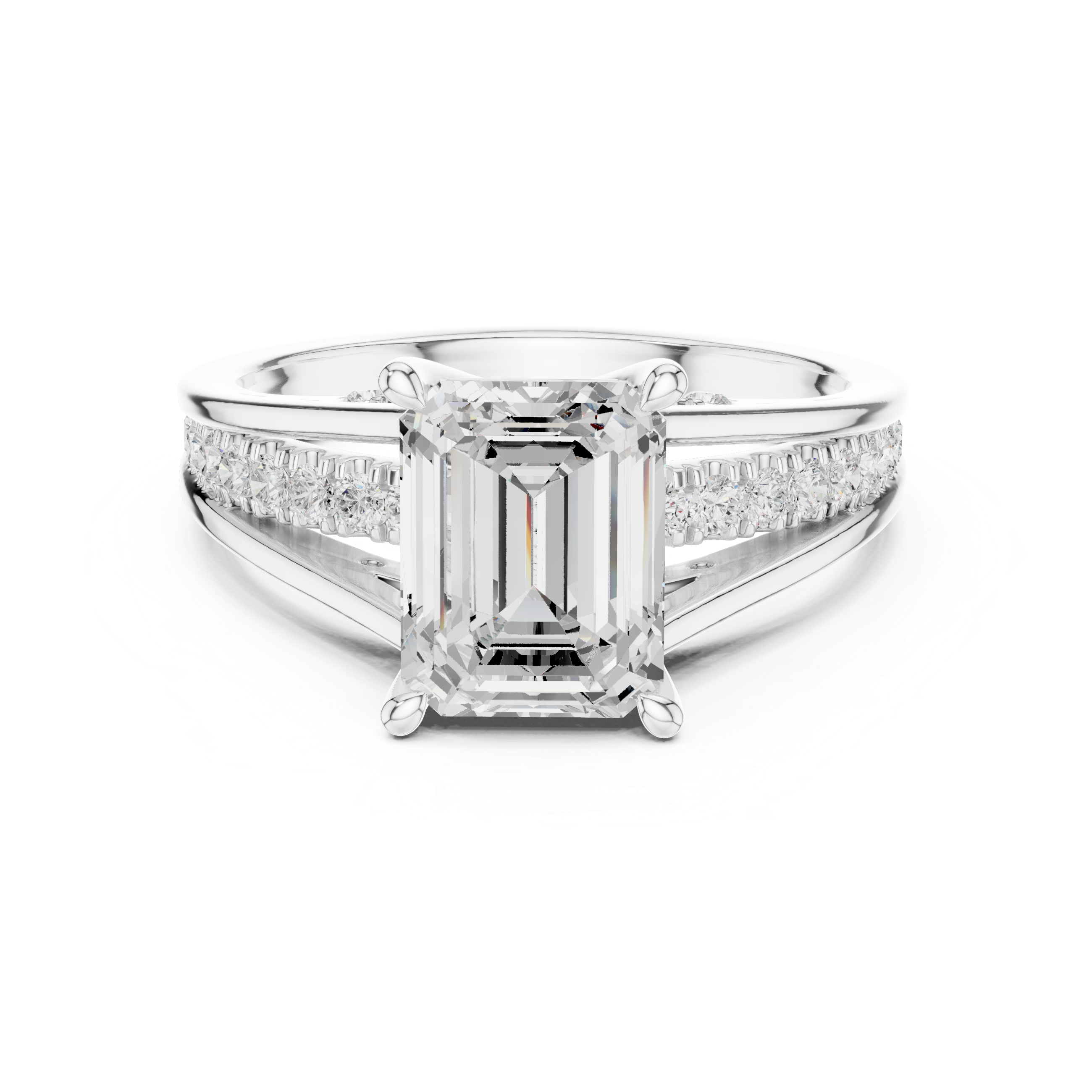 Misty Vale Lab Grown Diamond Shared Prong Eternity