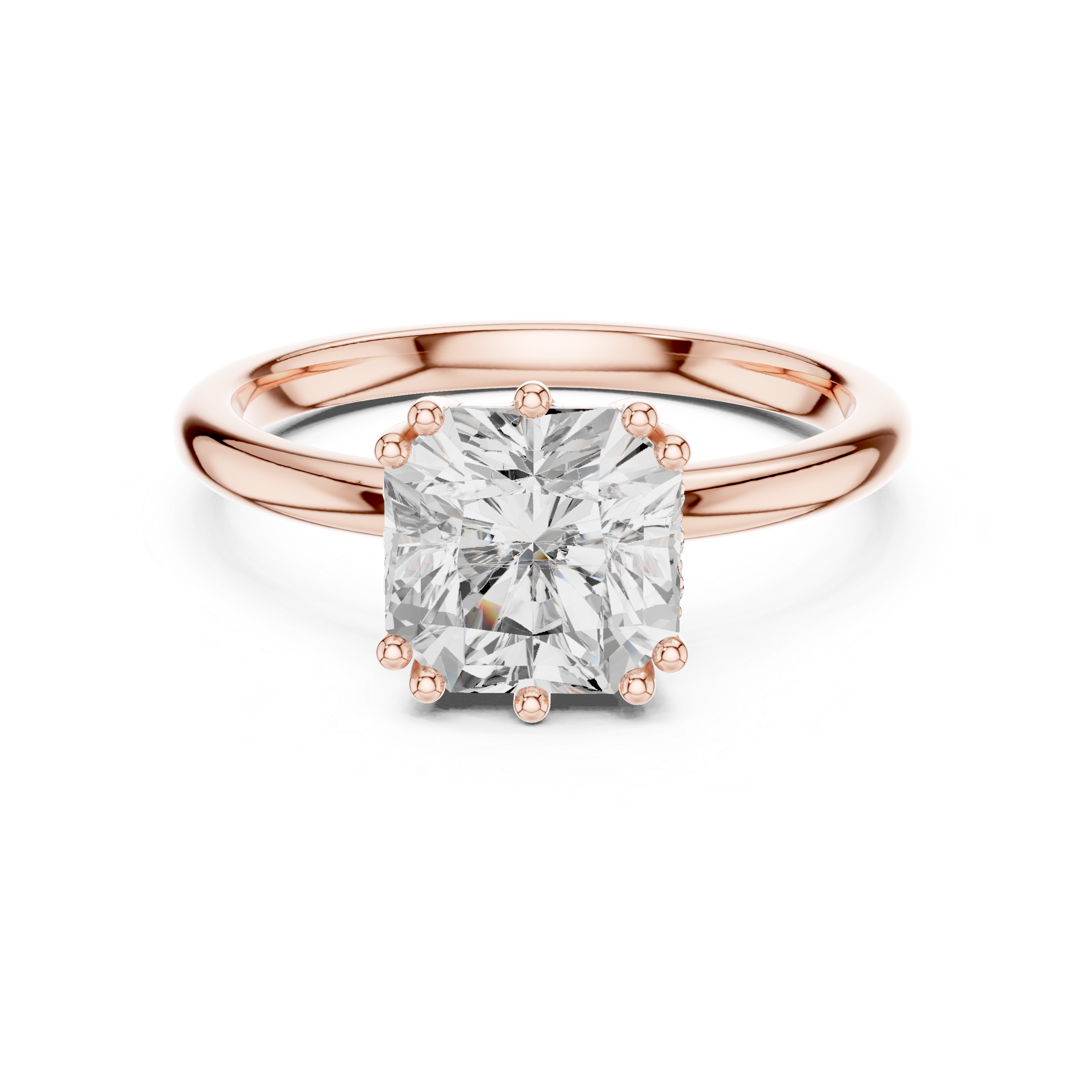 Bramble Vine Lab Grown Diamond Organic Twist Ring