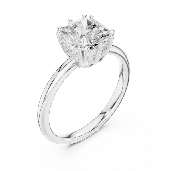 Bramble Vine Lab Grown Diamond Organic Twist Ring