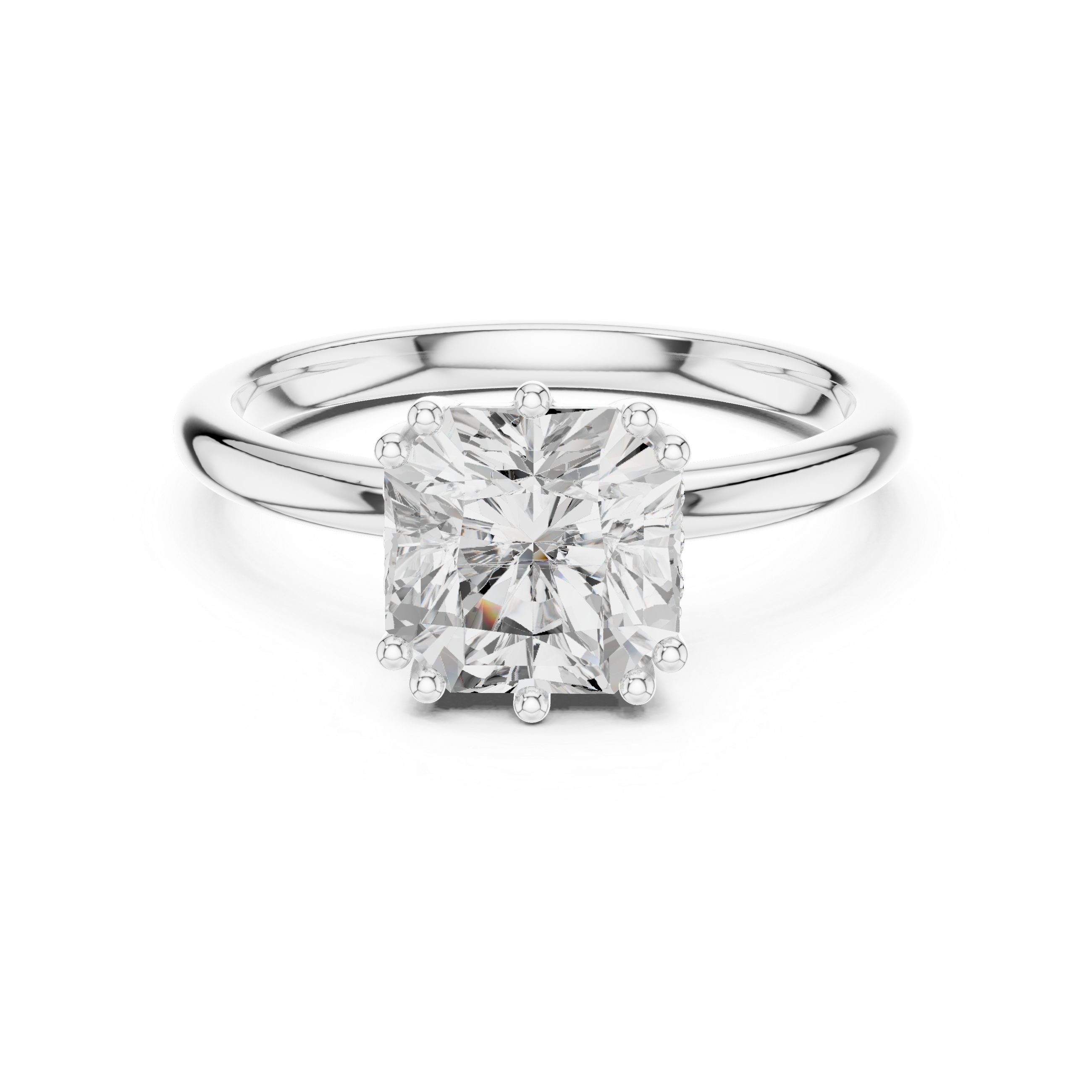 Bramble Vine Lab Grown Diamond Organic Twist Ring
