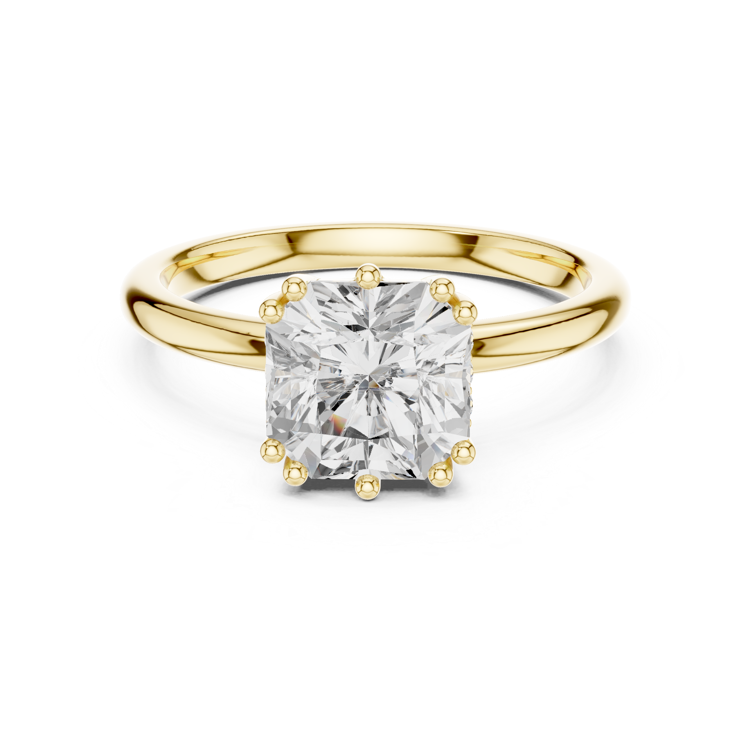 Bramble Vine Lab Grown Diamond Organic Twist Ring
