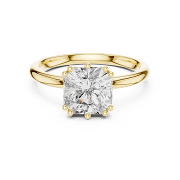 Bramble Vine Lab Grown Diamond Organic Twist Ring