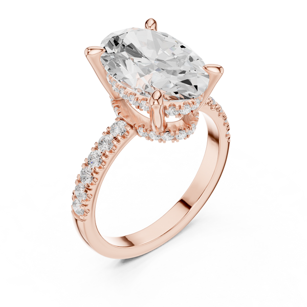 Bitter Sweet Lab Grown Diamond Organic Twist Ring