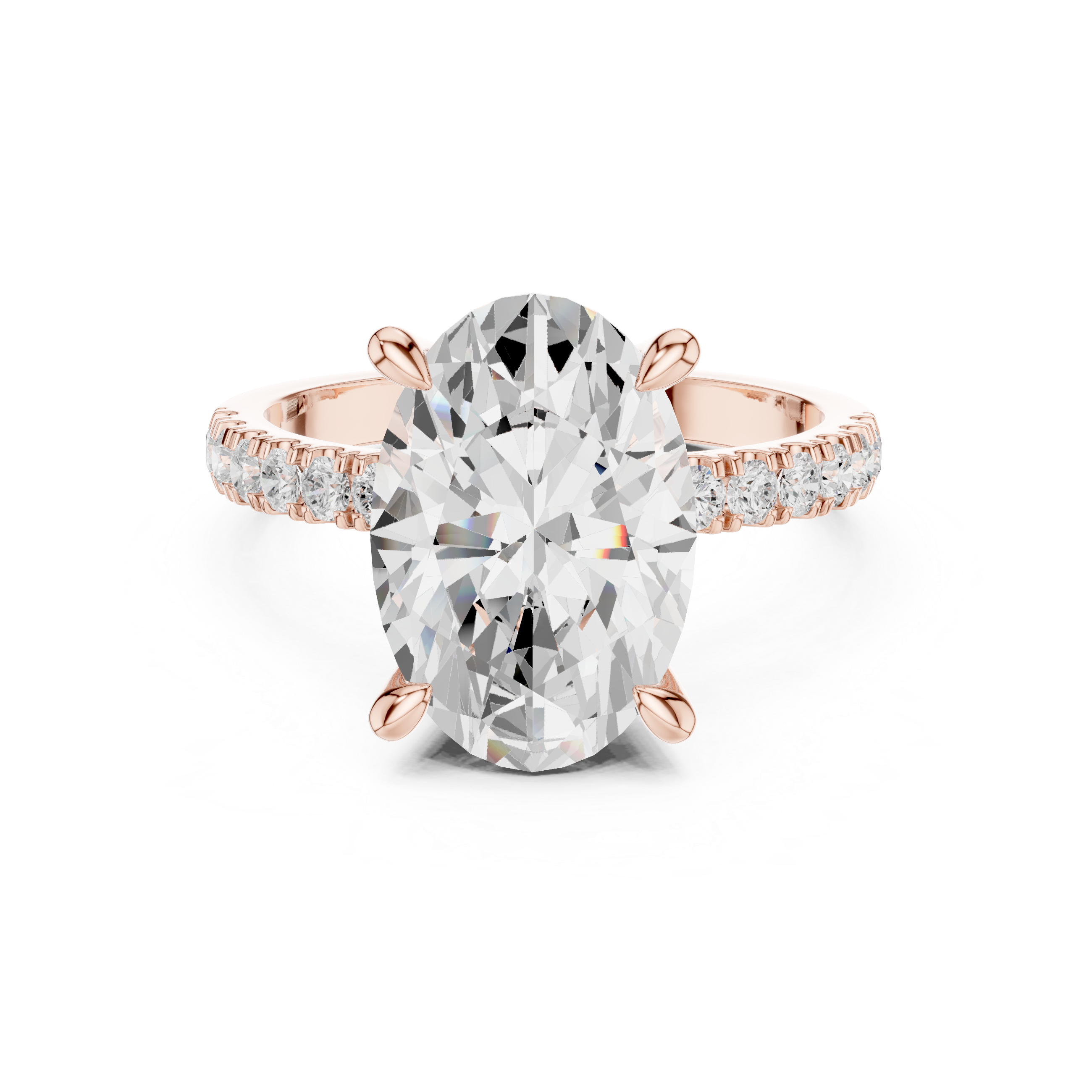 Bitter Sweet Lab Grown Diamond Organic Twist Ring