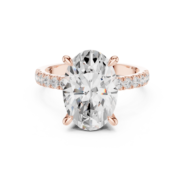Bitter Sweet Lab Grown Diamond Organic Twist Ring