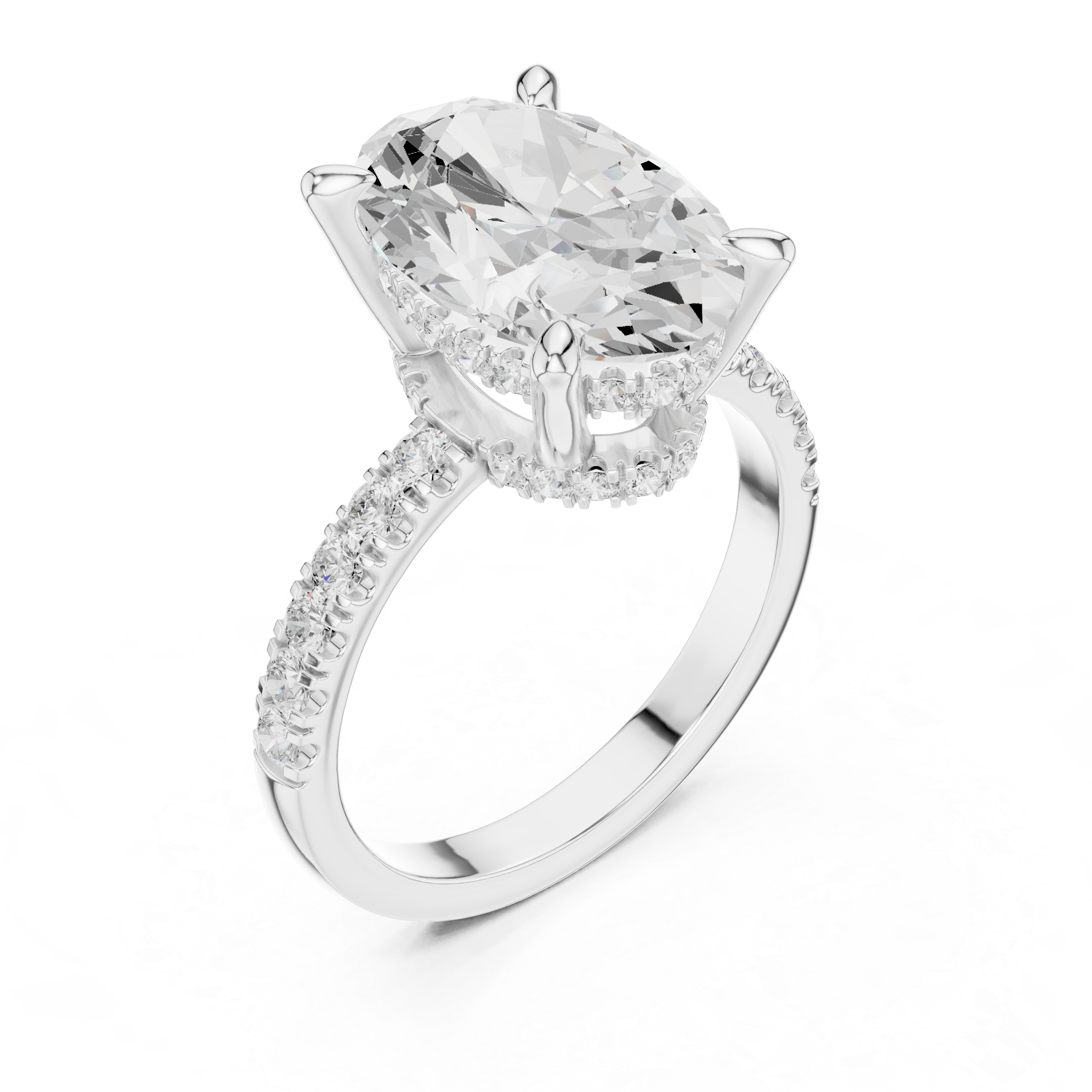 Bitter Sweet Lab Grown Diamond Organic Twist Ring