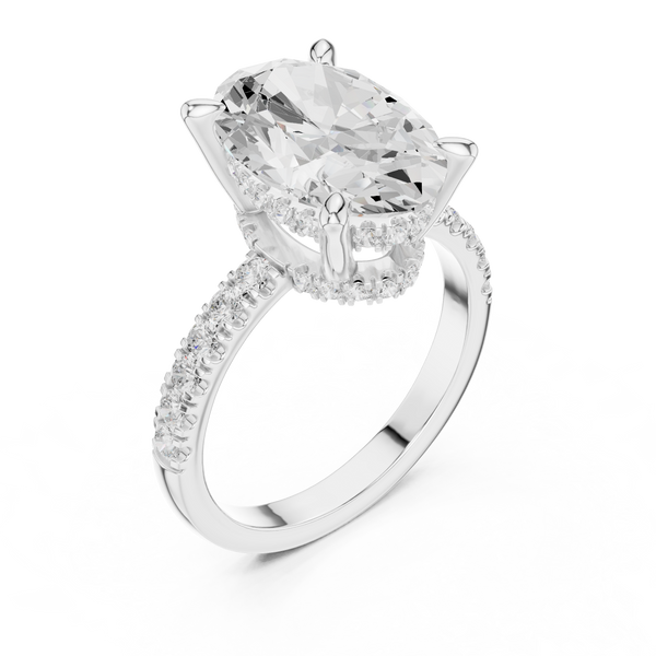 Bitter Sweet Lab Grown Diamond Organic Twist Ring