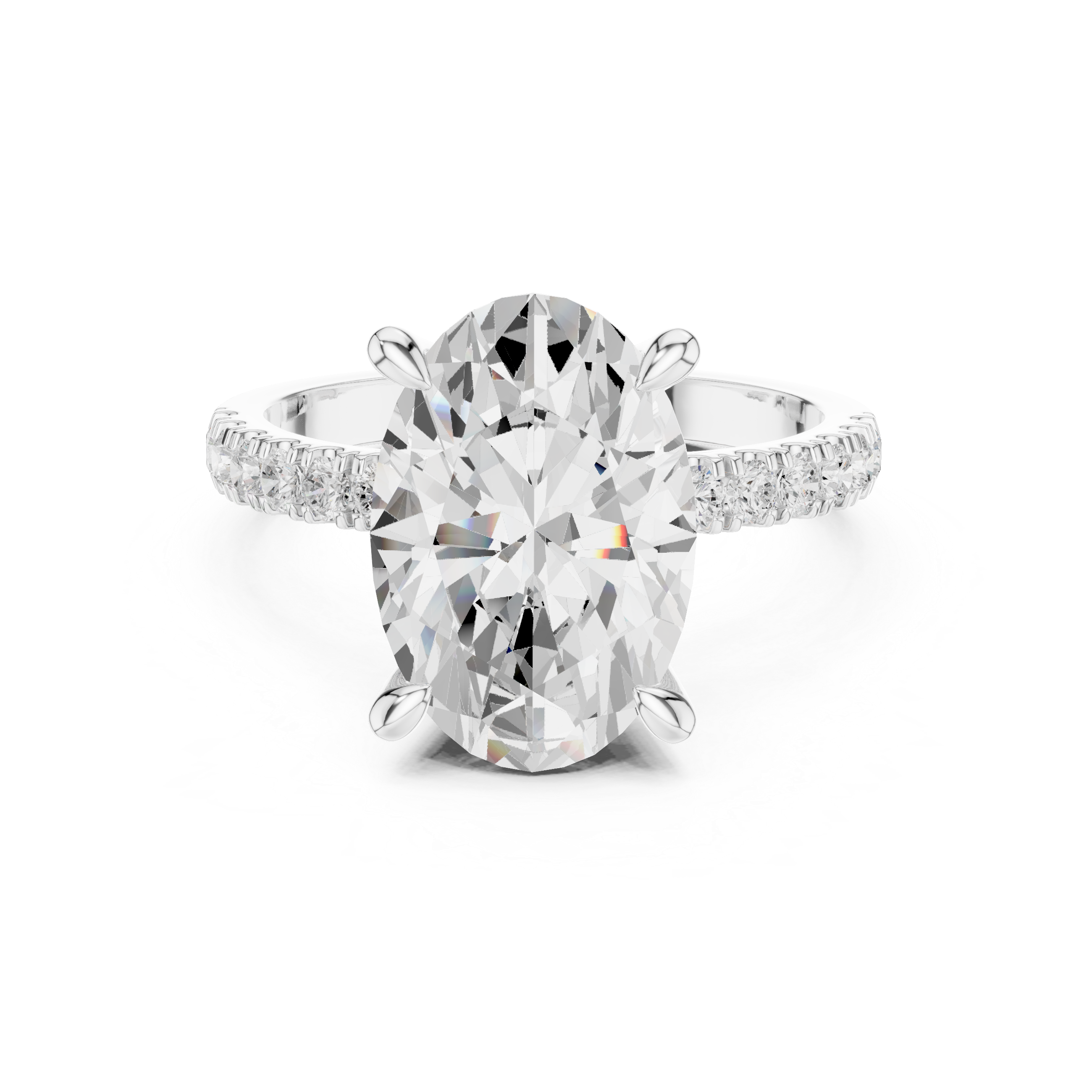 Bitter Sweet Lab Grown Diamond Organic Twist Ring