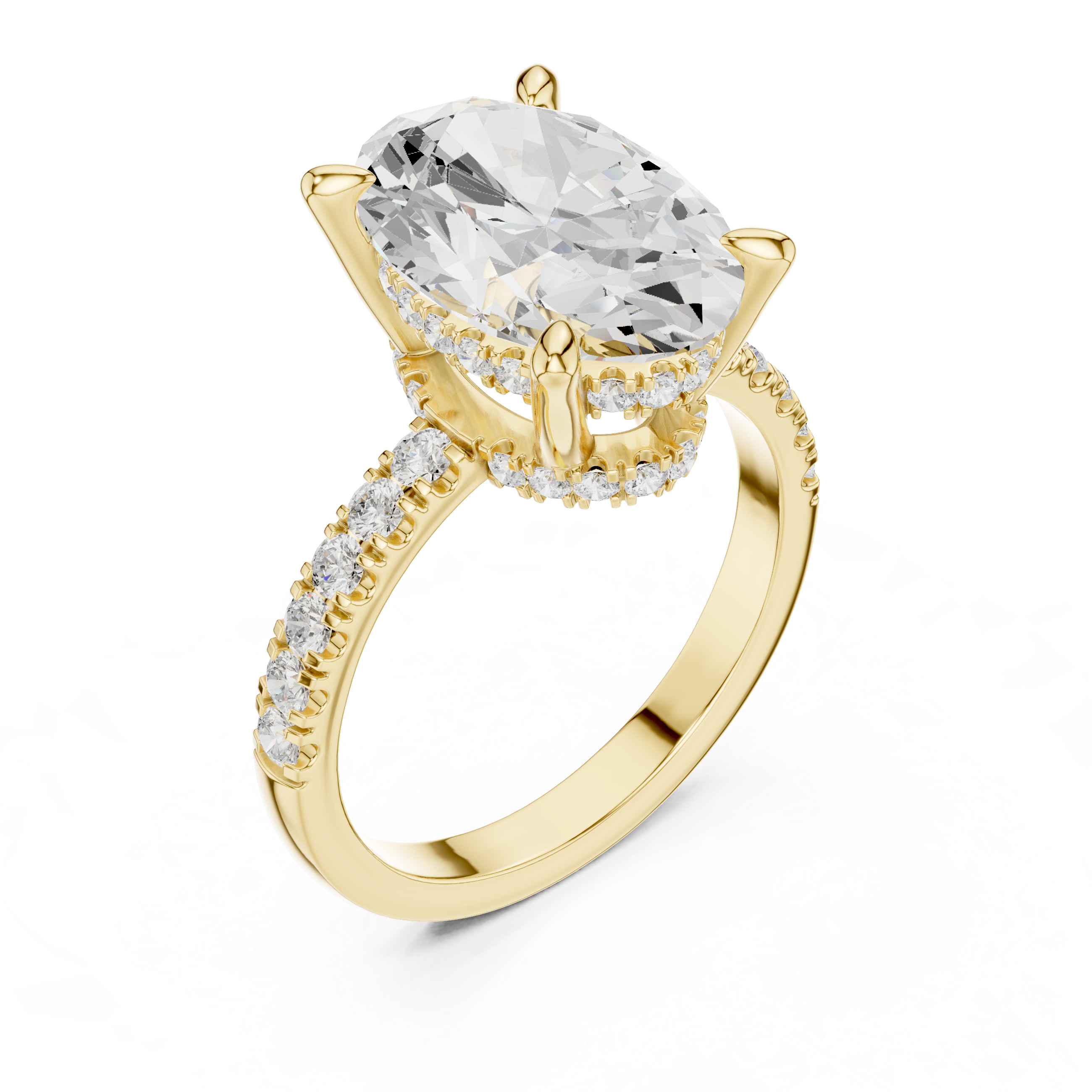 Bitter Sweet Lab Grown Diamond Organic Twist Ring