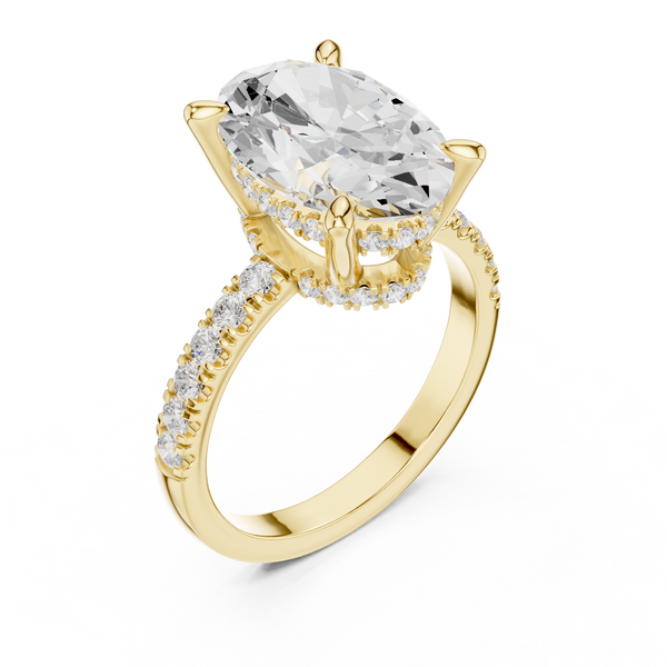 Bitter Sweet Lab Grown Diamond Organic Twist Ring
