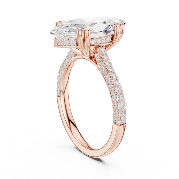 Winter Woods Lab Grown Diamond Twist Band Ring