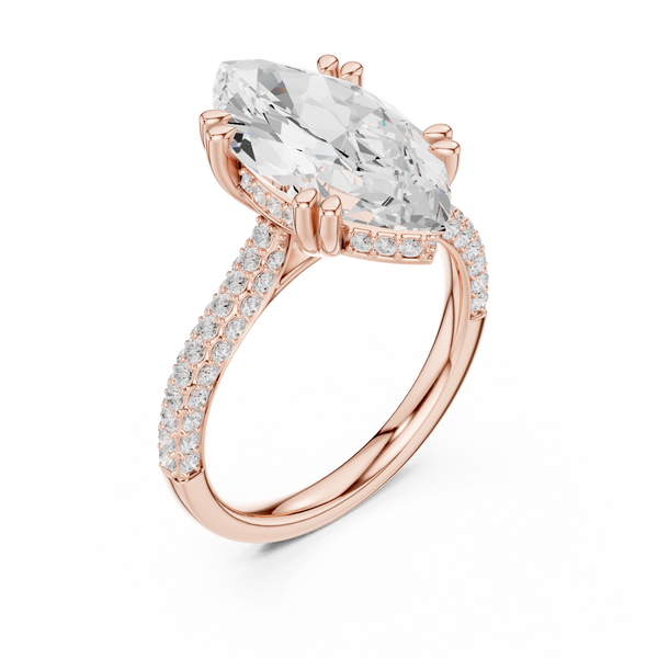 Winter Woods Lab Grown Diamond Twist Band Ring