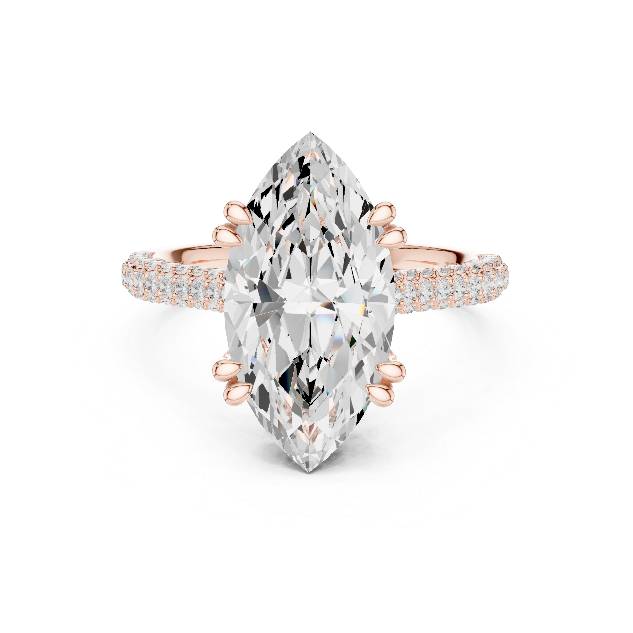 Winter Woods Lab Grown Diamond Twist Band Ring