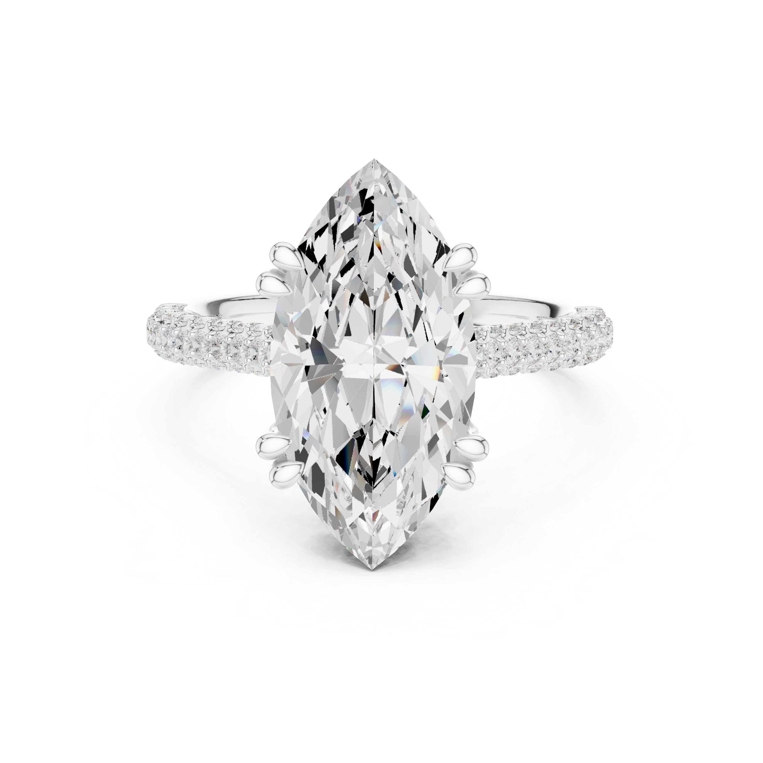 Winter Woods Lab Grown Diamond Twist Band Ring