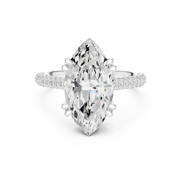 Winter Woods Lab Grown Diamond Twist Band Ring