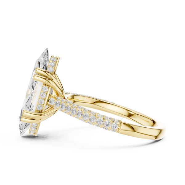 Winter Woods Lab Grown Diamond Twist Band Ring