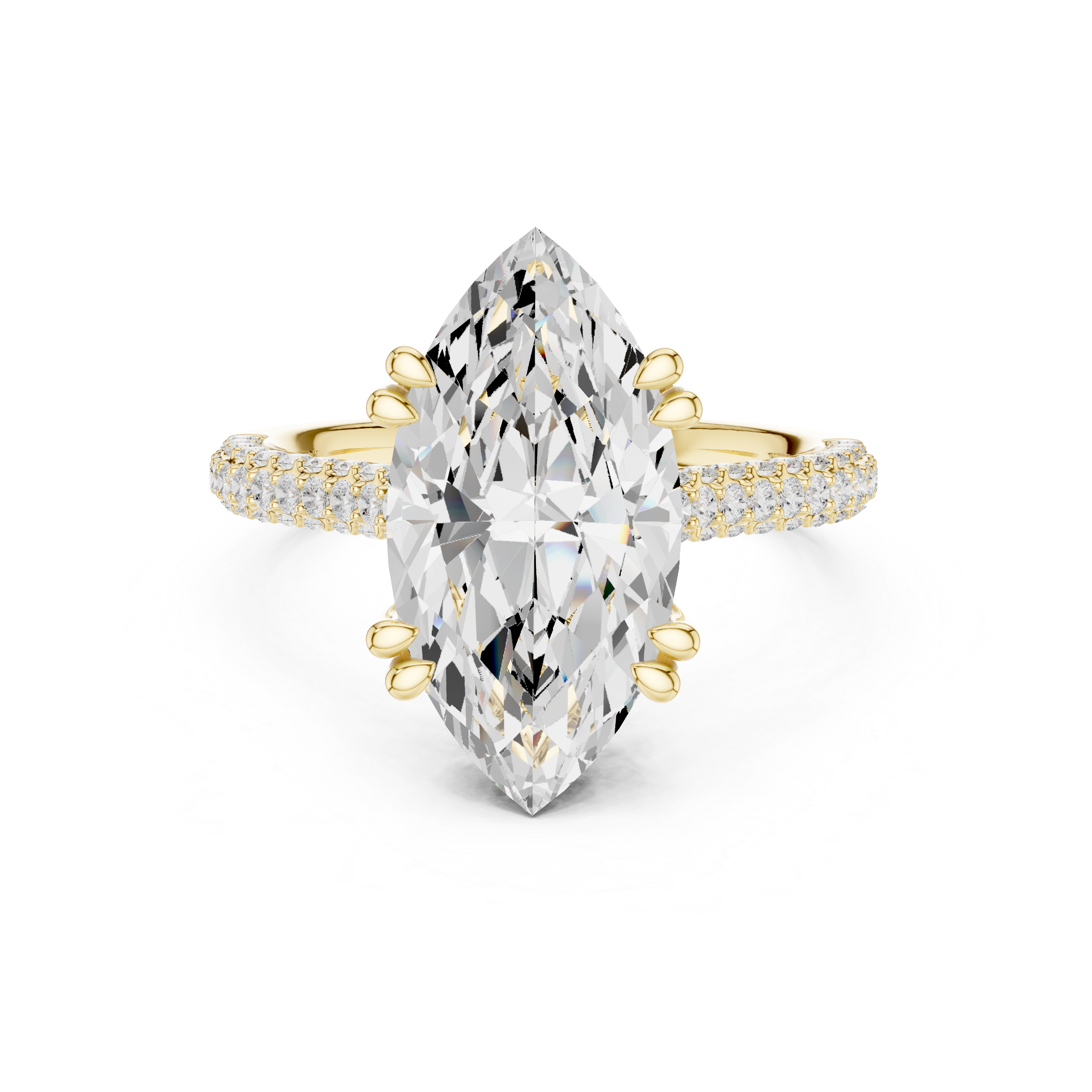 Winter Woods Lab Grown Diamond Twist Band Ring