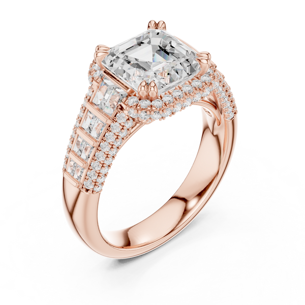 Laurel Leaf Lab Grown Diamond Woven Ribbon Ring