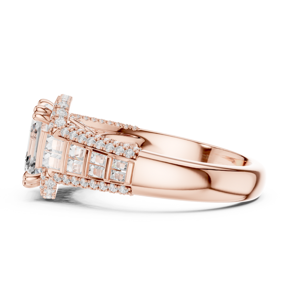 Laurel Leaf Lab Grown Diamond Woven Ribbon Ring