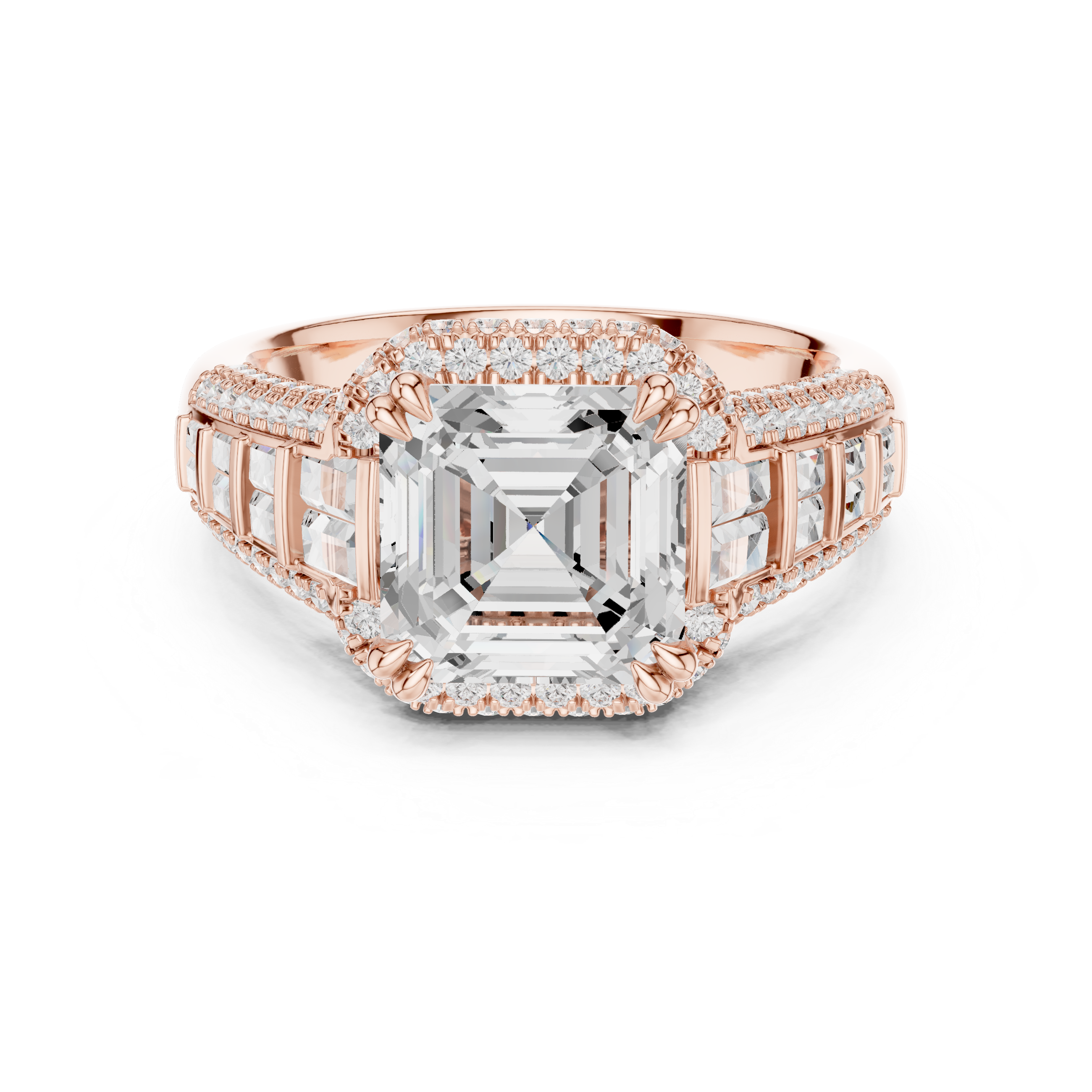 Laurel Leaf Lab Grown Diamond Woven Ribbon Ring