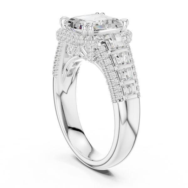 Laurel Leaf Lab Grown Diamond Woven Ribbon Ring
