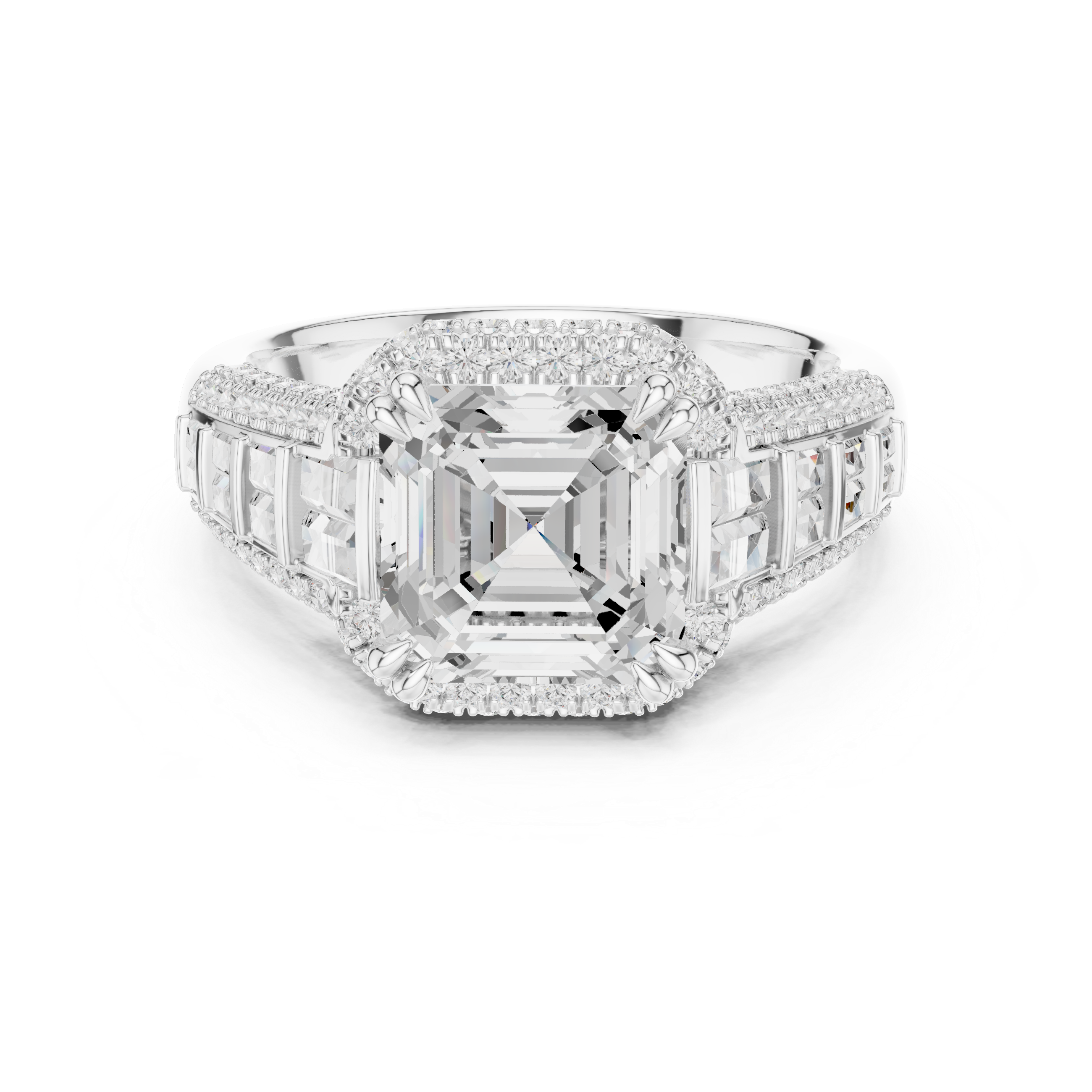 Laurel Leaf Lab Grown Diamond Woven Ribbon Ring