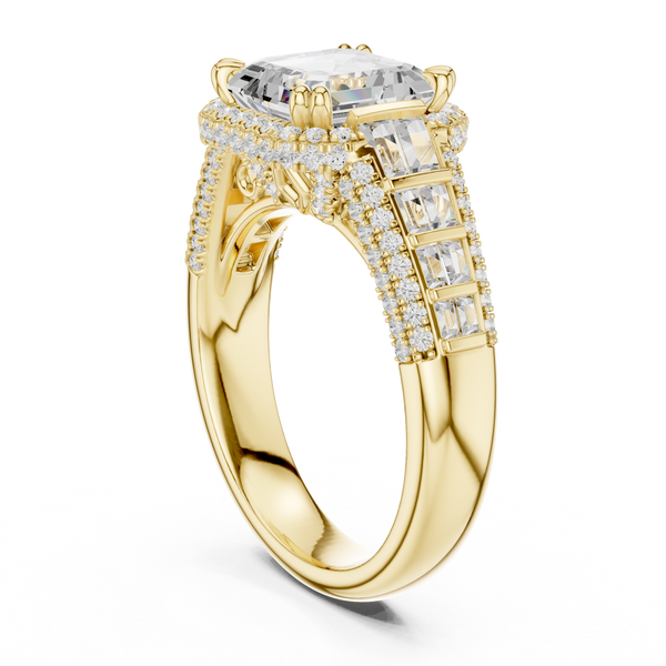 Laurel Leaf Lab Grown Diamond Woven Ribbon Ring
