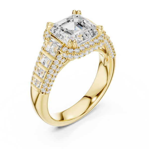 Laurel Leaf Lab Grown Diamond Woven Ribbon Ring