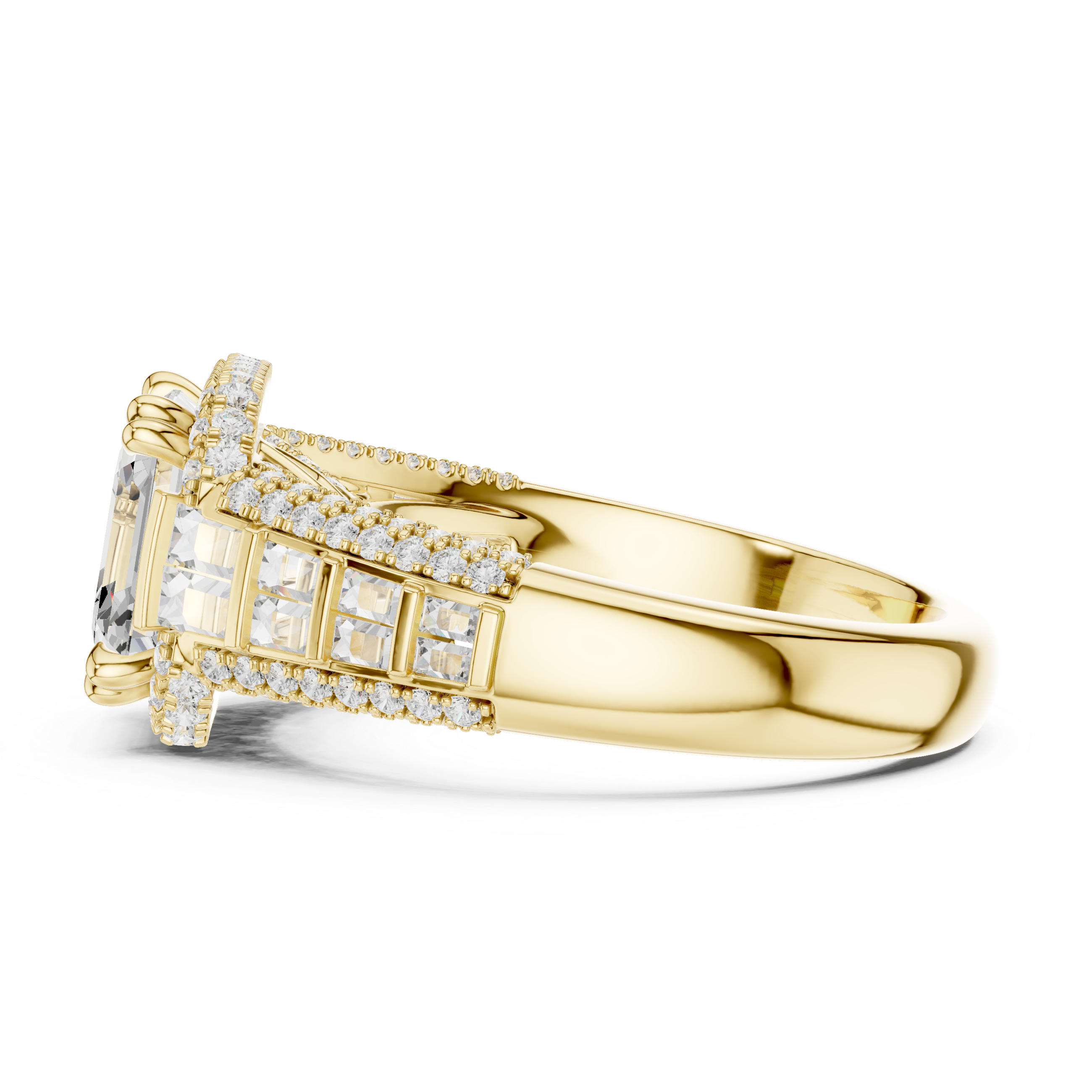 Laurel Leaf Lab Grown Diamond Woven Ribbon Ring