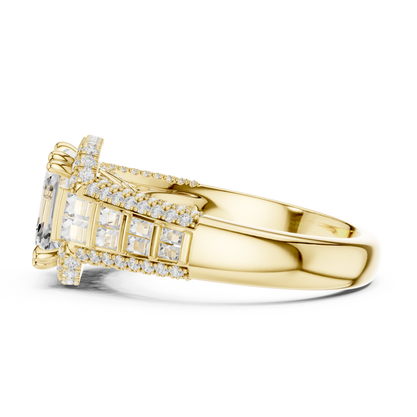 Laurel Leaf Lab Grown Diamond Woven Ribbon Ring