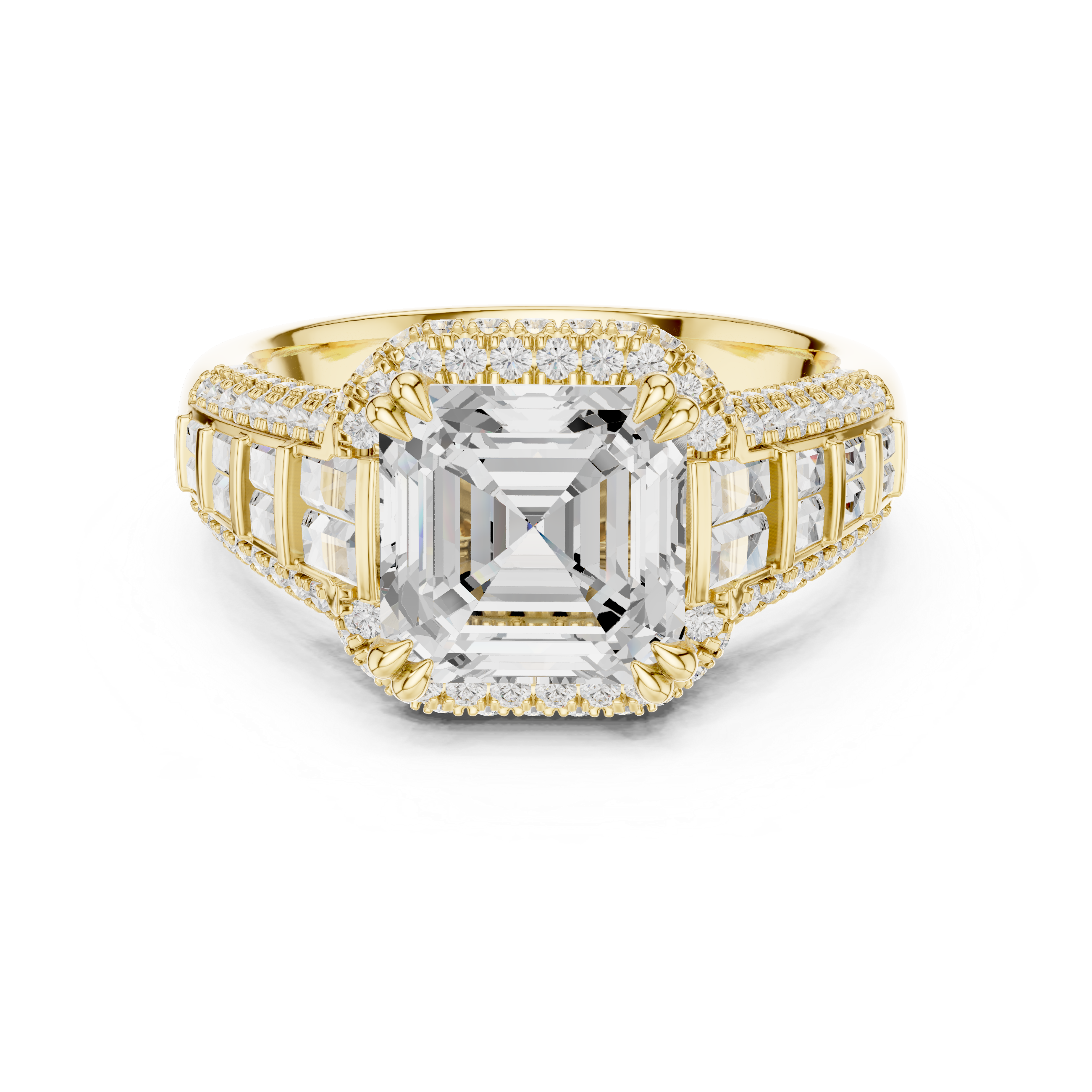 Laurel Leaf Lab Grown Diamond Woven Ribbon Ring