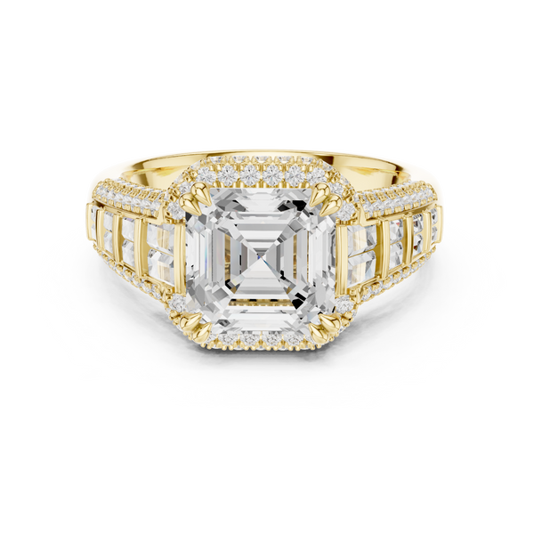 Laurel Leaf Lab Grown Diamond Woven Ribbon Ring
