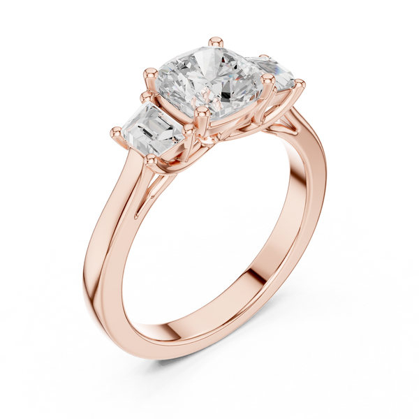 Wild Lupin Lab Grown Diamond Surprise Halo Ring