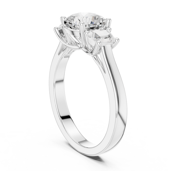 Wild Lupin Lab Grown Diamond Surprise Halo Ring