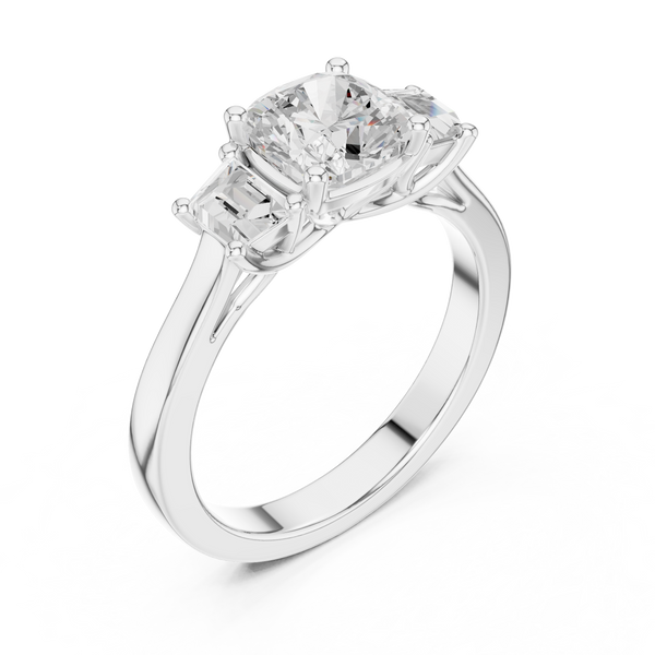 Wild Lupin Lab Grown Diamond Surprise Halo Ring