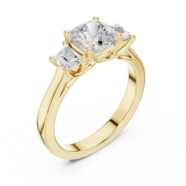 Wild Lupin Lab Grown Diamond Surprise Halo Ring
