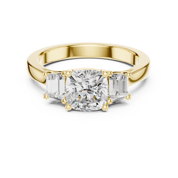Wild Lupin Lab Grown Diamond Surprise Halo Ring