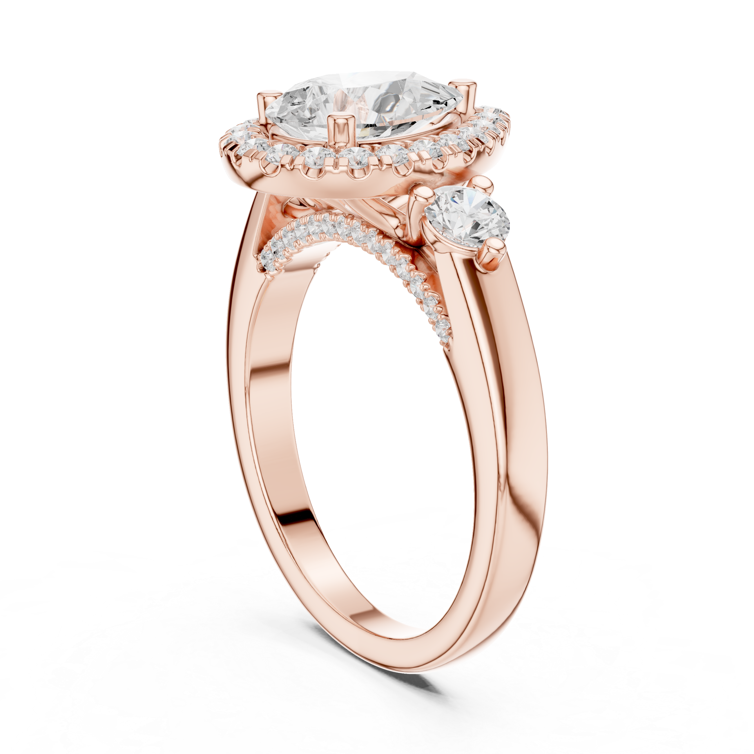Prairie Sky Lab Grown Diamond Trellis Bridal Ring