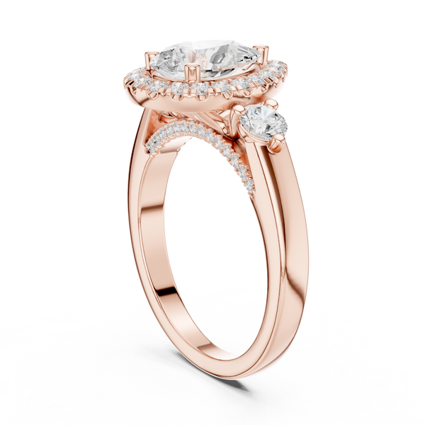 Prairie Sky Lab Grown Diamond Trellis Bridal Ring