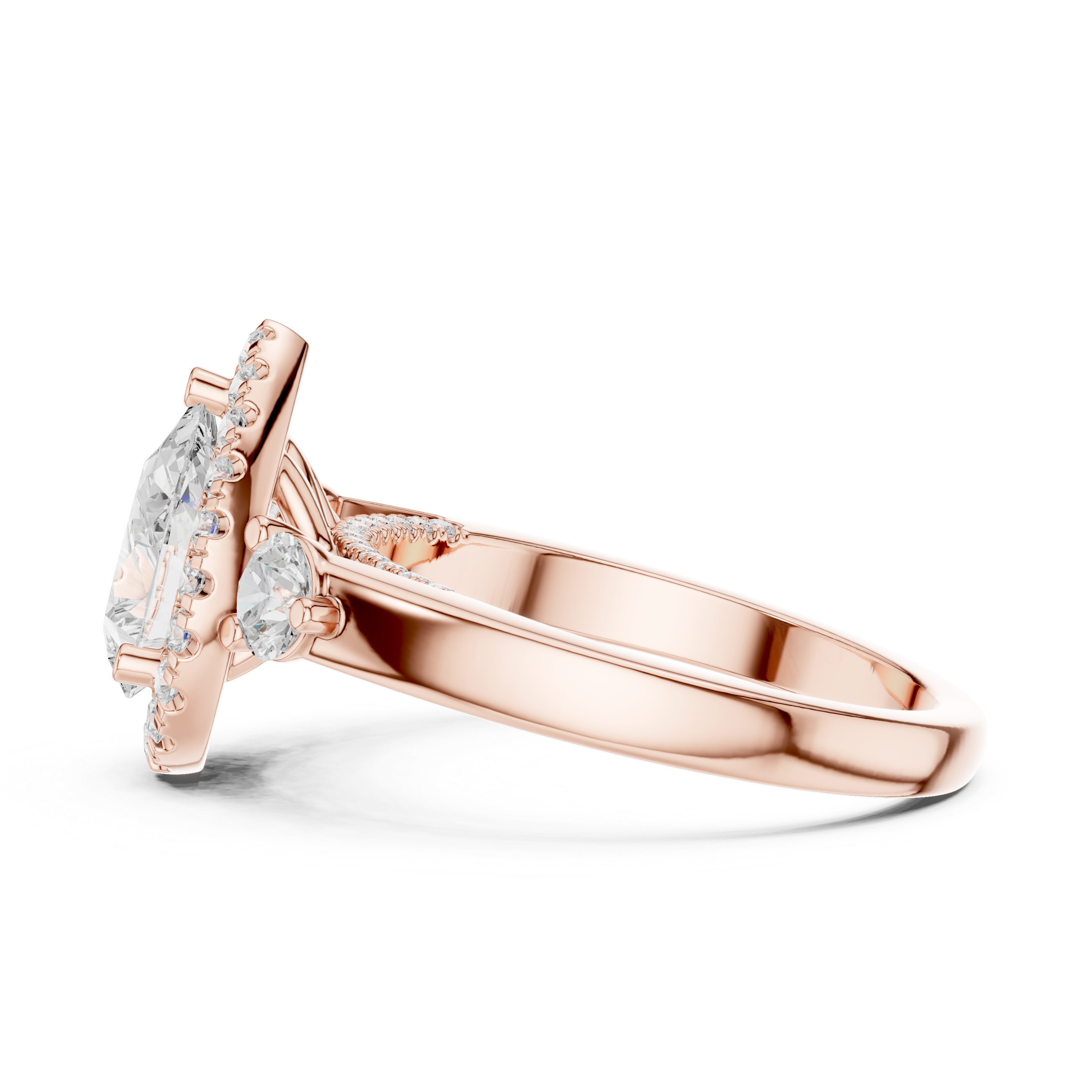 Prairie Sky Lab Grown Diamond Trellis Bridal Ring