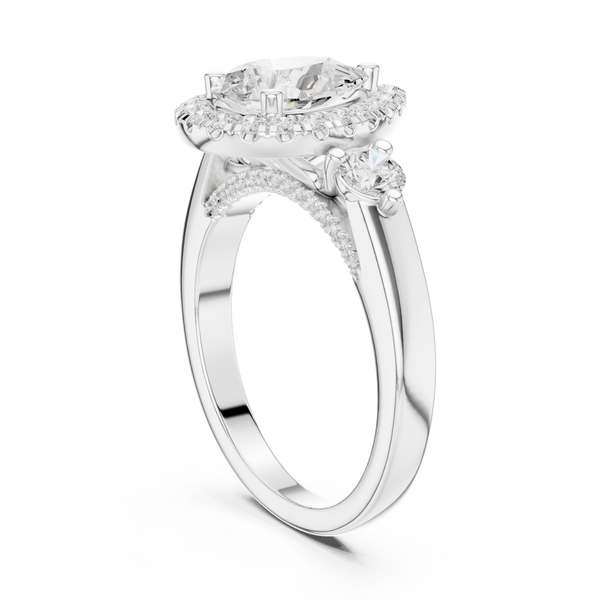 Prairie Sky Lab Grown Diamond Trellis Bridal Ring
