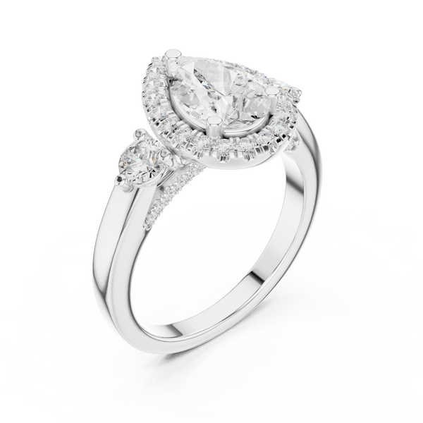 Prairie Sky Lab Grown Diamond Trellis Bridal Ring