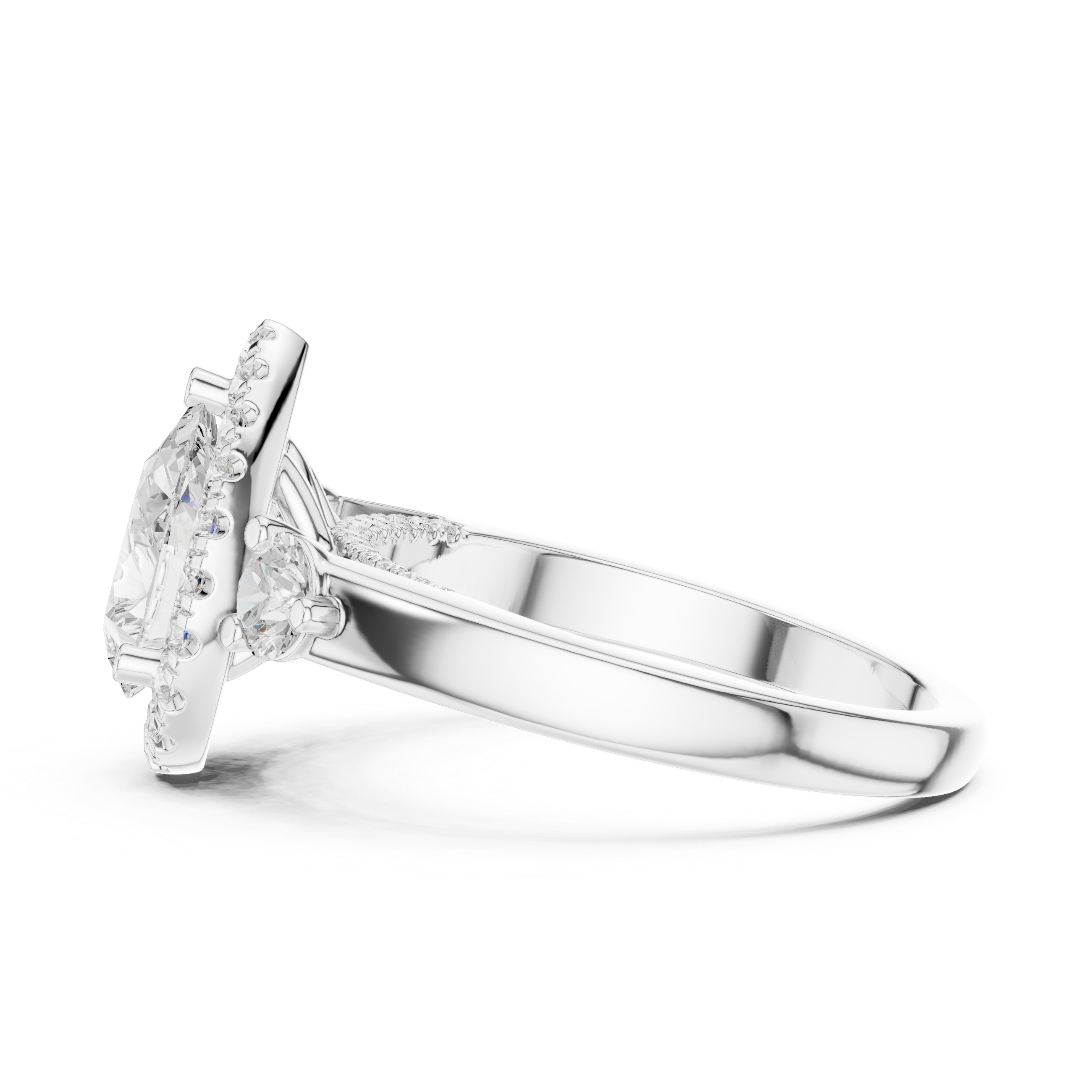 Prairie Sky Lab Grown Diamond Trellis Bridal Ring