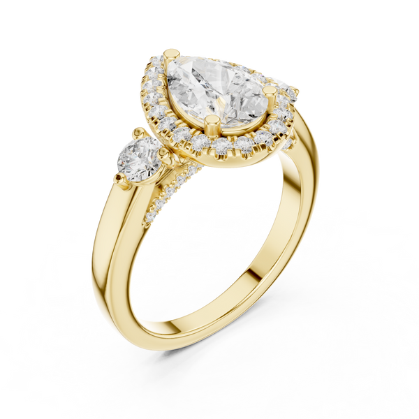 Prairie Sky Lab Grown Diamond Trellis Bridal Ring