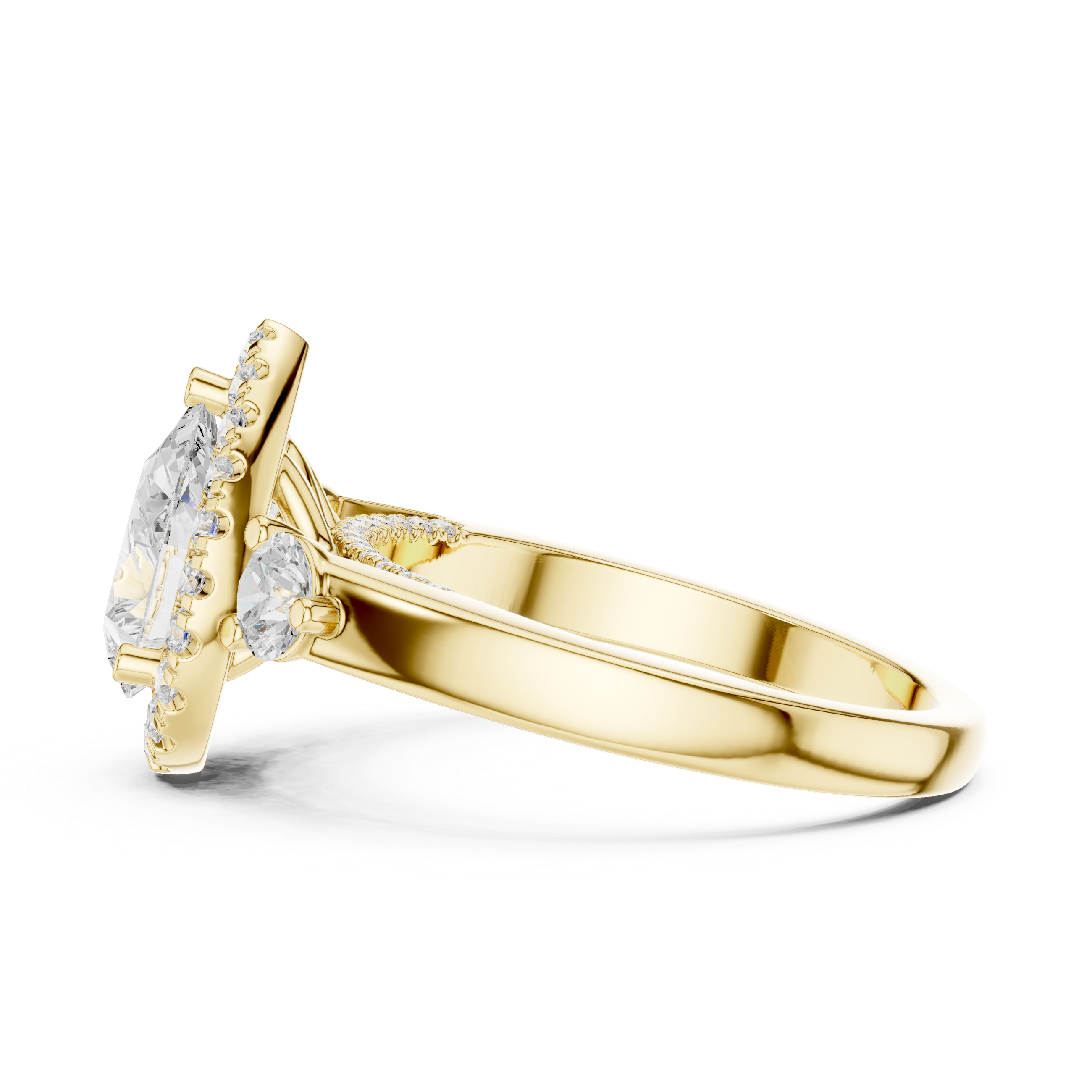 Prairie Sky Lab Grown Diamond Trellis Bridal Ring