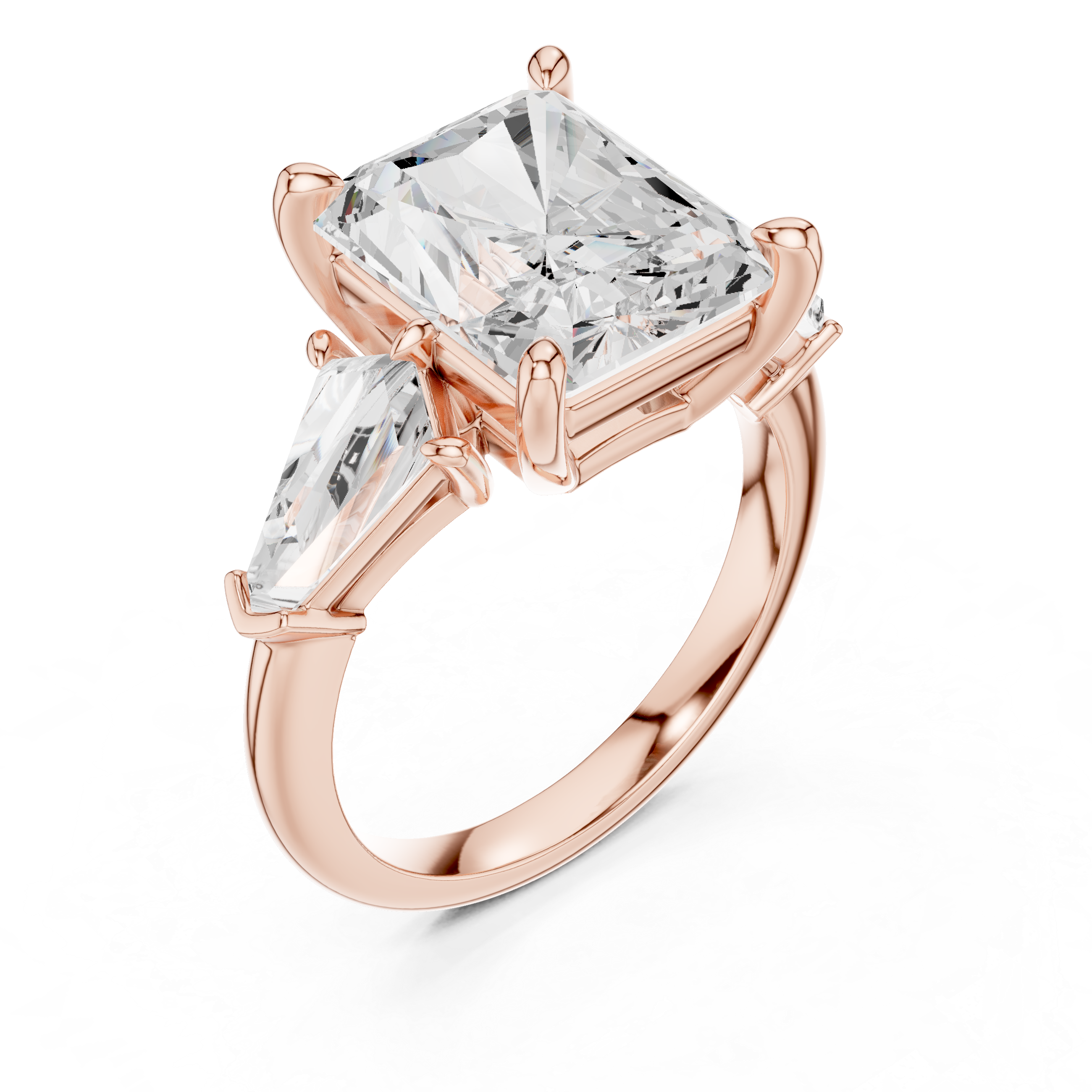 Boulder Ridge Lab Grown Diamond Hexagonal Frame Ring