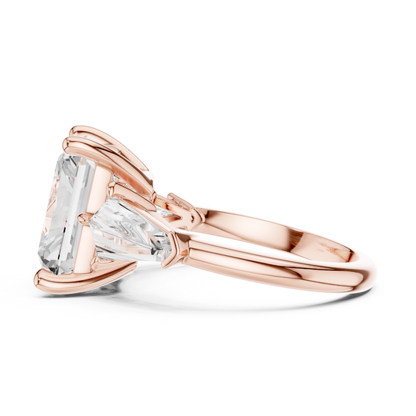 Boulder Ridge Lab Grown Diamond Hexagonal Frame Ring