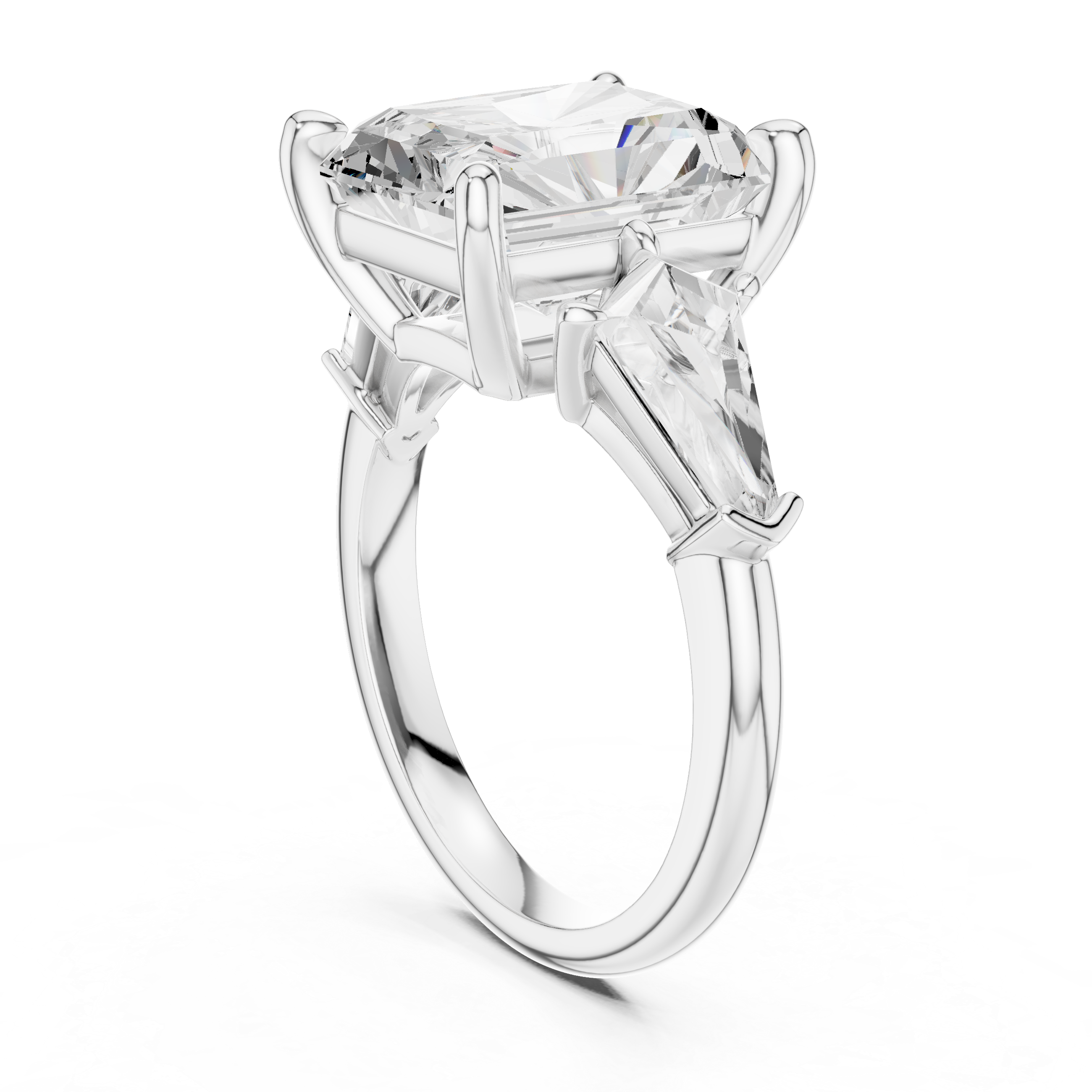 Boulder Ridge Lab Grown Diamond Hexagonal Frame Ring