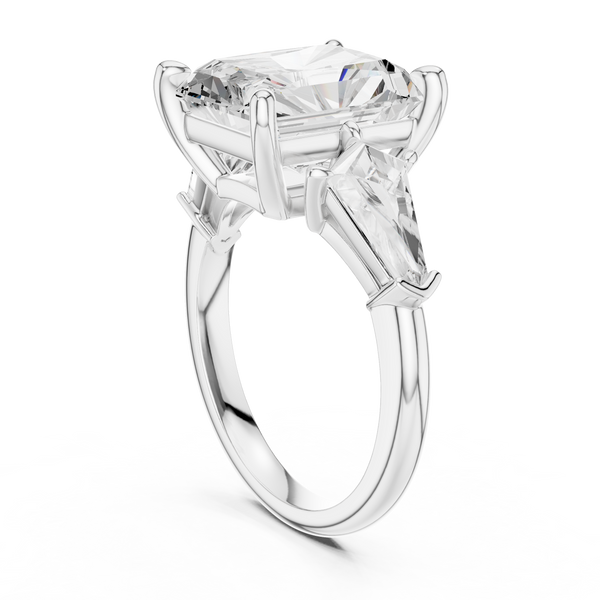 Boulder Ridge Lab Grown Diamond Hexagonal Frame Ring