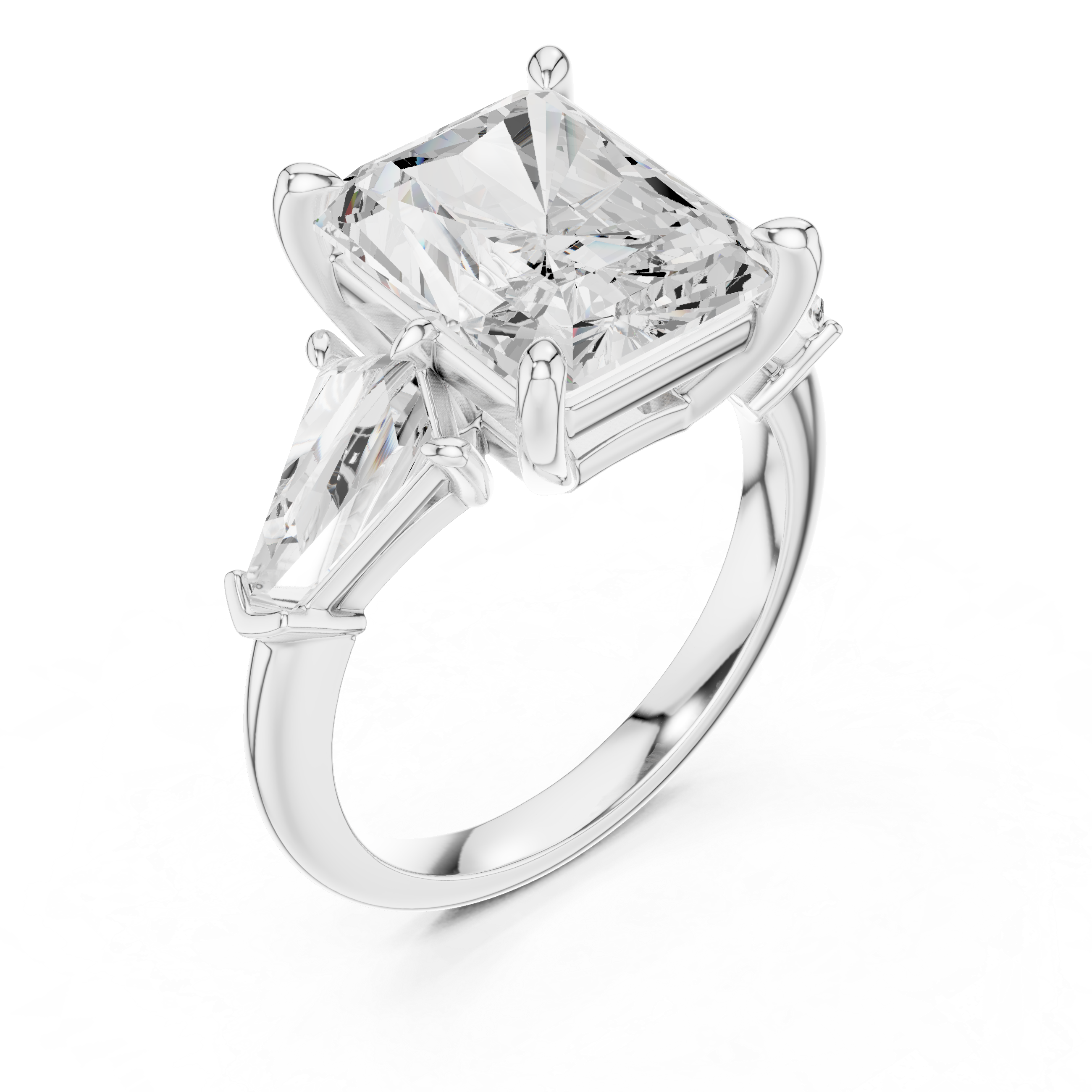 Boulder Ridge Lab Grown Diamond Hexagonal Frame Ring